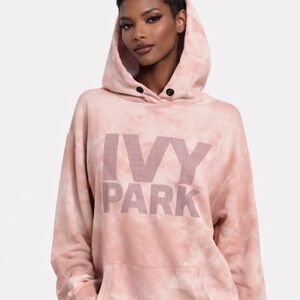 Ivy Park tie dye hoodie. Oversized S